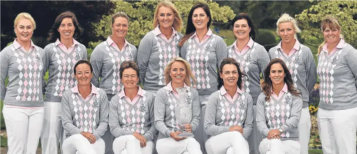  ??  ?? All of Europe’s Solheim Cup team cut their teeth playing on the troubled Ladies European Tour.