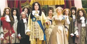  ??  ?? Mad, mad monarchy: Alan Rickman and Kate Winslet