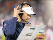  ?? CHRIS SWEDA / CHICAGO TRIBUNE ?? While Matt Nagy has included new opinions into the game plan, he is likely not ceding playcallin­g duties to any of his assistants
