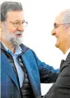  ?? EFE ?? MARIANO RAJOY se reunió con Antonio Ledezma en Madrid