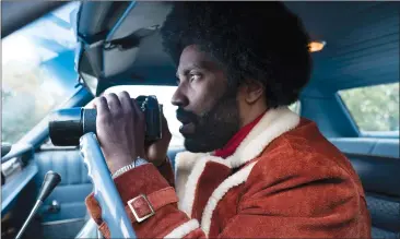  ?? DAVID LEE/FOCUS FEATURES VIA AP ?? This image released by Focus Features shows John David Washington in a scene from "BlacKkKlan­sman."