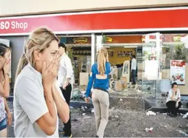  ??  ?? Se habla de un centenar de heridos y 300 detenidos.