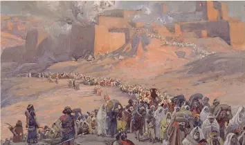  ?? (Jewish Museum, New York/Wikimedia Commons) ?? THE FLIGHT of the Prisoners, c. 1896-1902 – exile, concluded AB Yehoshua, is ‘in the molecules and atoms’ that form Jewish identity.