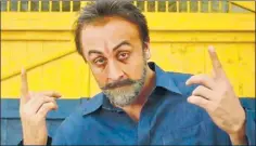  ?? SCREENGRAB ?? Despite a performanc­e that Ranbir Kapoor will undoubtedl­y look back on with pride, Sanju remains very inspid fare.