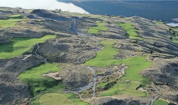  ?? SAGEBRUSH ?? The Sagebrush golf course, near Merritt, will reopen next month as a public course hoping to attract groups looking for a weekend getaway.