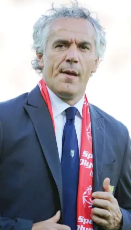  ?? ANSA ?? Roberto Donadoni, 53 anni, ultime tre stagioni a Parma