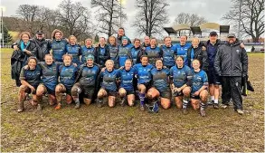  ?? ?? Bath Rugby Ladies moved top of the Championsh­ip South following victory over Henley