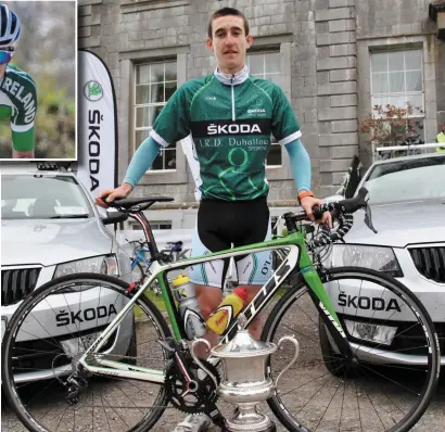  ??  ?? Banteer’s Eddie Dunbar had the biggest win of his career to date when he struck gold at Flanders on Saturday.