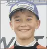  ??  ?? BILLY MONGER: He has vowed to carry on racing despite losing his legs in a horrific crash.