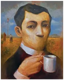  ??  ?? Mestizo, Oil on Canvas, 2018