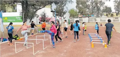  ?? /JOSÉ RIVEROS ?? Prepara a 12 jóvenes para participar en los próximos Juegos Nacionales