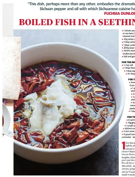Boiled Fish In A Seething Sea Of Chillies Pressreader