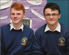  ?? James Devane and Tommy Flynn Pobalscoil Chorca Dhuibhne. ??