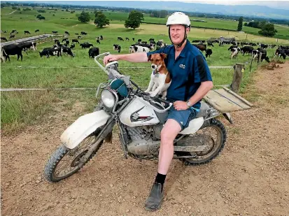  ?? PHOTO: MARK TAYLOR/STUFF ?? Wynn Brown is one of 40 farmers around New Zealand taking part in Fonterra’s Open Gates event tomorrow.