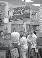  ?? Houston Chronicle file photo ?? The toy store layaway counter was a popular spot for holiday shoppers at Memorial City Shopping Center the day after Thanksgivi­ng 1988.