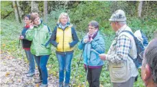  ?? FOTO: DFGK ?? Mitglieder des deutsch-französisc­hen Gesellscha­ftskreises machten sich auf zur Herbstwand­erung.