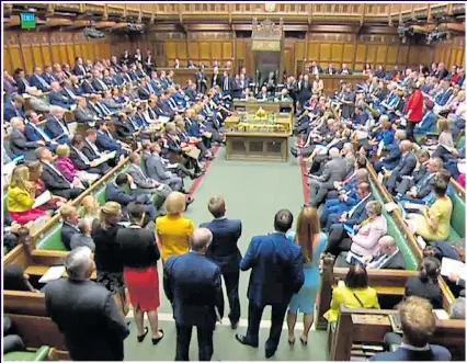  ?? Picture: PA ?? ON YOUR MARKS: The Commons will vote next week on the House of Lords’ Brexit amendments