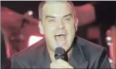  ?? PICTURE: EPA ?? Robbie Williams