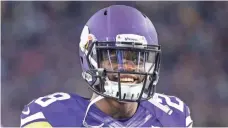  ?? BRACE HEMMELGARN, USA TODAY SPORTS ?? Vikings running back Adrian Peterson says his plan is to return this season, but only if the team is in playoff contention.