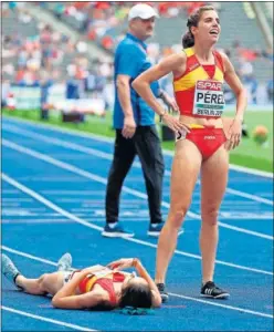  ??  ?? MILLERA. Marta Pérez correrá la final del 1.500.