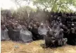  ??  ?? Informe. El grupo islamista Boko Haram las dejó en libertad después de tres años.