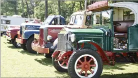  ??  ?? Duryea Day in Boyertown welcomes all makes, models and years, including this 1928 Sterling DC 23.