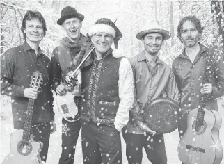  ?? SUPPLIED ?? The Sultans of String’s Christmas Caravan will be arriving at Shenkman Arts Centre Nov. 30.