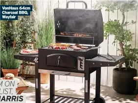  ?? Wayfair ?? VonHaus 64cm Charcoal BBQ,