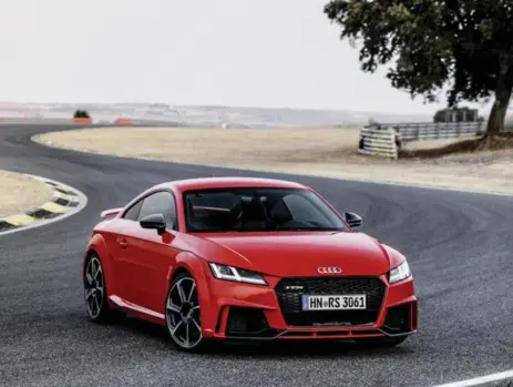  ?? AUTOGUIDE.COM PHOTOS ?? Audi will launch the second-generation TT RS next summer, likely as a 2018 model, for somewhere around the $75,000 mark.