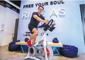  ?? ADIB RAWI/ THESUN ?? The 27year-old entreprene­ur is hoping to expand Flycycle across Malaysia and Asia in the future.