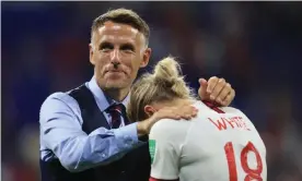  ?? Photograph: Marc Atkins/Getty Images ?? Phil Neville has joined Inter Miami after leaving his role as England Women head coach.