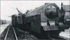  ?? Picture: RH&DR ?? Armoured train during the Second World War
