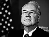  ?? CHIP SOMODEVILL­A/GETTY ?? Secretary Tom Price, with his job on the line, announced that he would repay the cost of private charter flights.