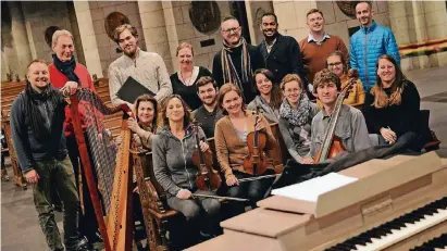  ?? NGZ-FOTO: WOI ?? Fast zehn Tage verbringt das Rose-Ensemble in Neuss. Das Silvesterk­onzert im Münster war ein Höhepunkt, ein zweiter folgt am 7. Januar in Knechtsted­en.