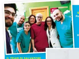  ??  ?? IL TEAM DI SALVATORI I ragazzi dell’Associazio­ne protezione animali di Campobasso e i veterinari che hanno salvato Peppe. A destra, il disegno affettuoso, mandato in sostegno a Peppino da una bambina.