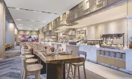  ??  ?? Succeeding Seda hotels in the country’s major business districts will adapt Seda Vertis North’s premier format matched by service. The popular all-day dining facility called Misto.