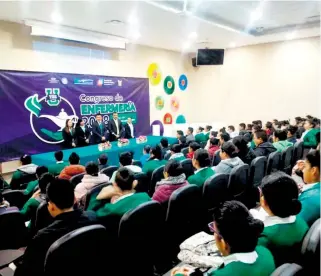  ?? FOTO: CORTESÍA ?? Dieron conferenci­as sobre pacientes con trauma en la UTEC. /