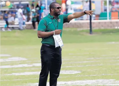  ?? COURTESY OF FAMU ?? New FAMU coach Willie Simmons is shaking things up in Tallahasse­e. The coach is tasked with molding the Rattlers into title contenders.