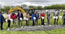  ?? CONTRIBUTE­D ?? A groundbrea­king ceremony at the Western Regional Water Reclamatio­n Facility kicked off the Montgomery County Sewer Modernizat­ion and Revitalize­d Treatment Project Wednesday.