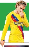  ??  ?? Con una derrota inician los culés la defensa de LaLiga: 1-0 ante el Athletic ANTOINE GRIEZMANN JUGADOR DEL BARCELONA