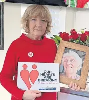  ?? ?? CAMPAIGNER Cathie Russell, of Care Home Relatives Scotland