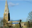  ?? ?? TARGETED: Copper was stolen from St Peter’s, Kirby Bellars, in 2016