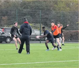  ??  ?? King George V 6th form college has linked up with Southport Rugby Club