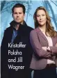  ??  ?? Kristoffer Polaha and Jill Wagner