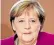  ??  ?? Angela Merkel, the German chancellor, was described as ‘very calm but also brutally frank’ with Mr Johnson