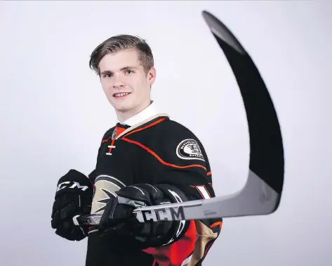  ?? GETTY IMAGES ?? The Anaheim Ducks picked WHL scoring champion Sam Steel after he inexplicab­ly fell to 30th overall in the 2016 NHL draft.