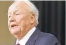  ?? KEN KOONS/BALTIMORE SUN MEDIA GROUP ?? Former state Sen. Francis “Frank” Kelly Jr., has been a major force in Maryland politics and health care, wielding major influence.