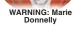  ?? ?? WARNING: Marie Donnelly