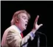  ?? LEILA NAVIDI/STAR TRIBUNE VIA AP ?? In this 2016 photo, Garrison Keillor appears during a live broadcast for “A Prairie Home Companion” at the State Theatre in Minneapoli­s. Keillor said Wednesday he has been fired by Minnesota Public Radio over allegation­s of improper behavior.