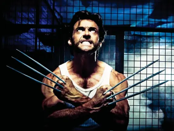  ??  ?? Grumpy grizzly gentleman: Hugh Jackman as Wolverine (Marvel/20th Century Fox/Kobal/Shuttersto­ck)